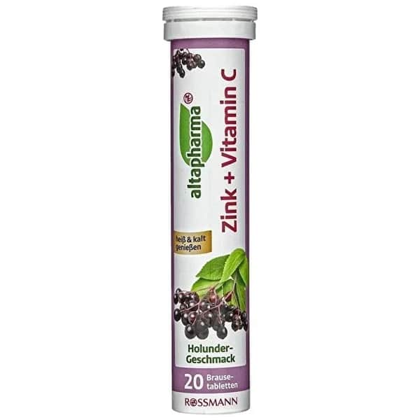 Altapharma Brausetabletten Vitamin C &amp; Zink - 20 Stück
