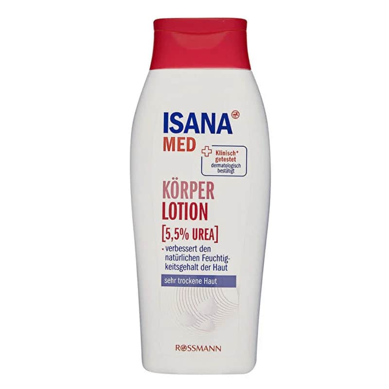 Isana Med Körperlotion 250ml für sehr trockene Hautpflege