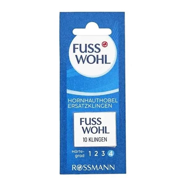 Fusswohl Doppelseitige Fersenfeile Ersatzklingen