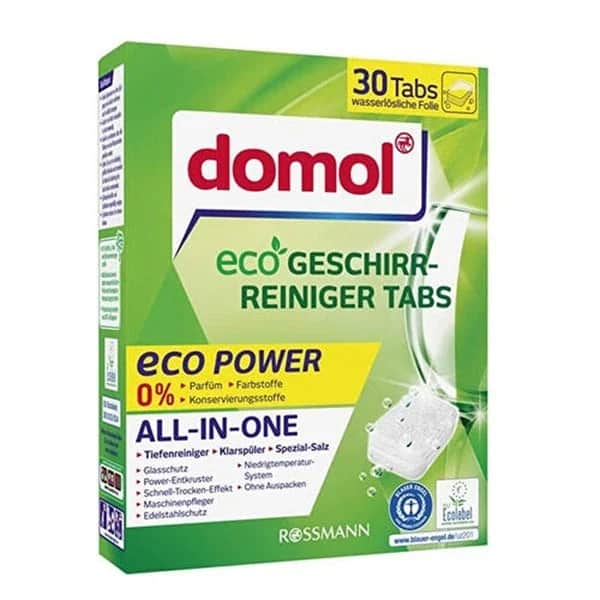 Domol Eco-Spülmaschinentablette - Stark 1 Stück