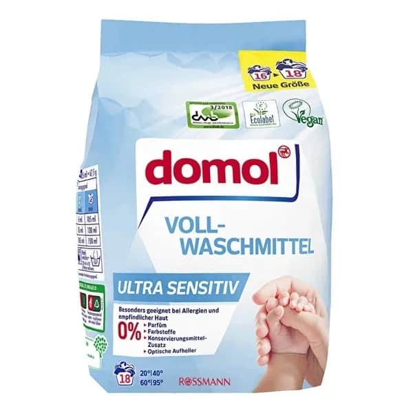 Domol Ultra Sensitive Waschpulver 1215g