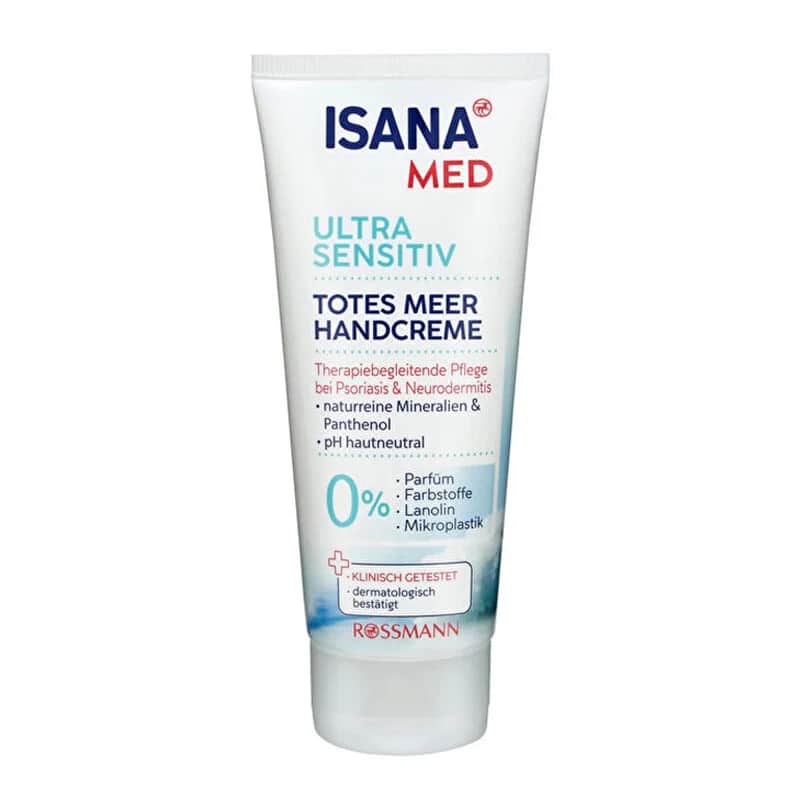 Isana Med Handcreme mit Totes Meer Salz - 100ml