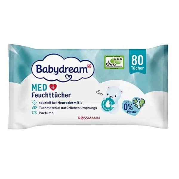 Babydream Med Babyfeuchttücher 80 Stück