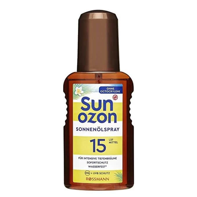 SunOzon Bräunungs-Sonnenöl SPF 15 - 150 ml