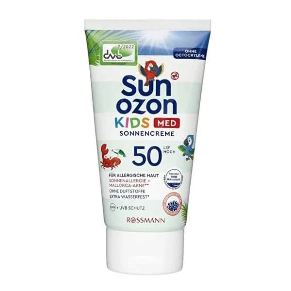 Sunozon MED Kids Sonnencreme 50SPF - Empfindliche Haut, 150ml