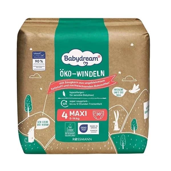 Babydream Eco-freundliche Babywindel