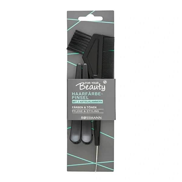 Haarfärbepinsel-Set - 2 Premium-Pinsel von For Your Beauty