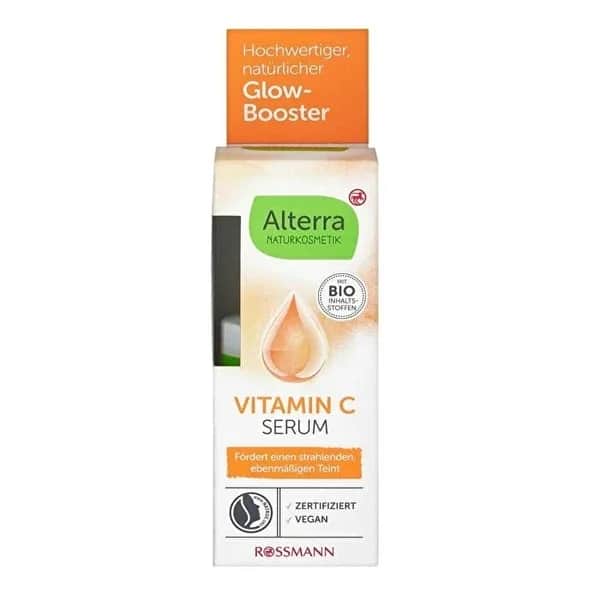Alterra Serum Vitamin C 30ml - Vegan, Natürliche Aufhellungspflege