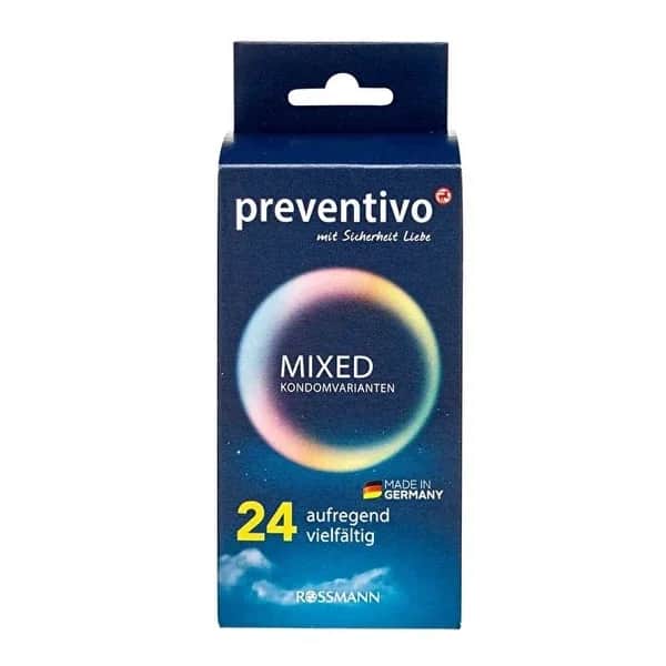 Preventivo Gemischte Kondome 24er-Pack