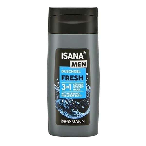 Isana Men 50ml Duschgel - pH-hautfreundlich, mikroplastikfrei