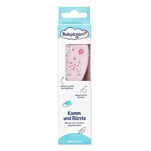 Babydream Sanfter Haarbürsten- und Kammset für Babys