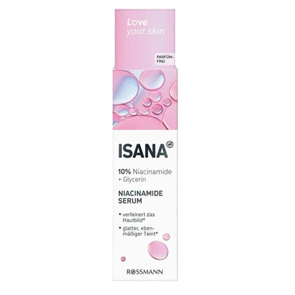 Isana Niacinamid Serum 30ml - Reinigende &amp; Hydratisierende Formel