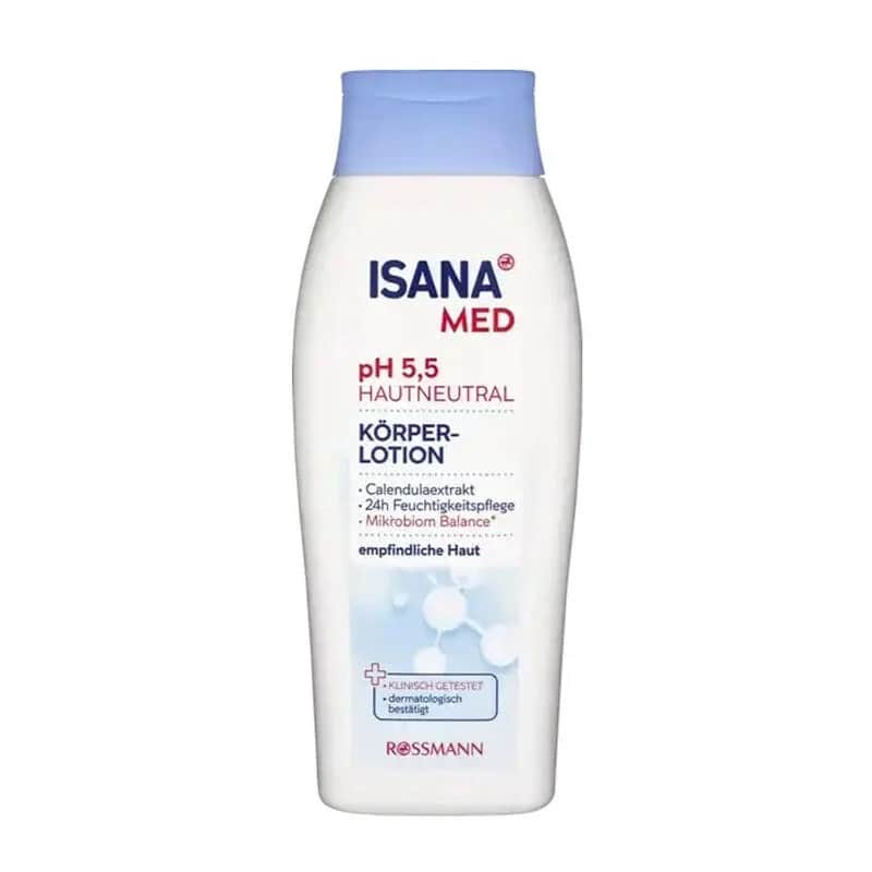 Isana Med pH 5.5 Feuchtigkeitsspendende Körperlotion 250ml