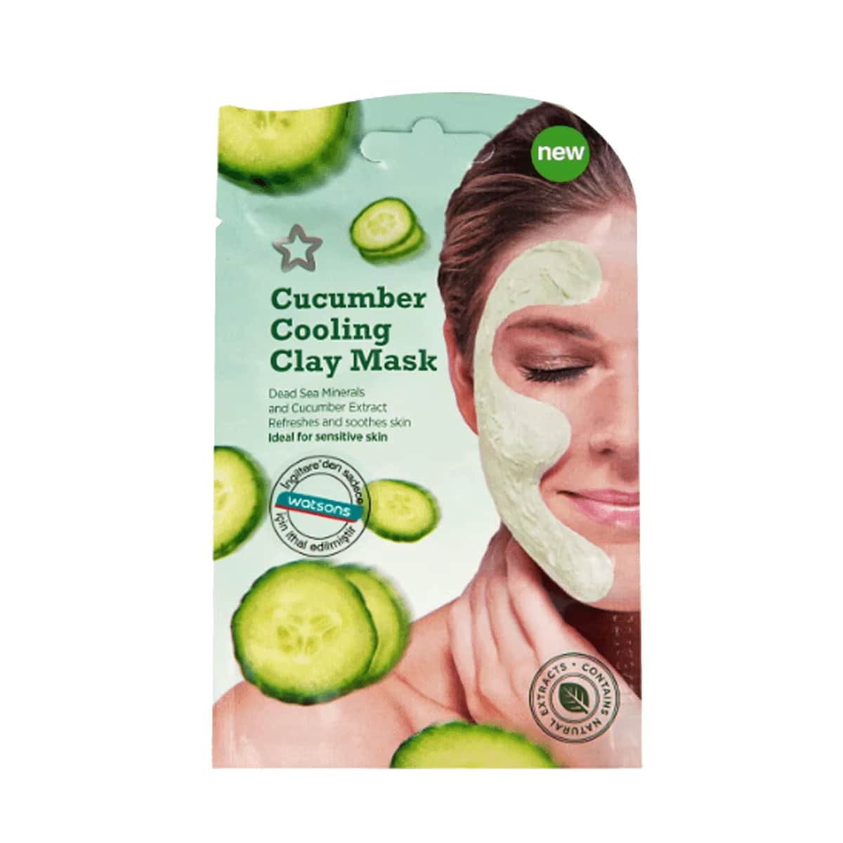 Kühlende Gurken-Tonmaske 15 ml