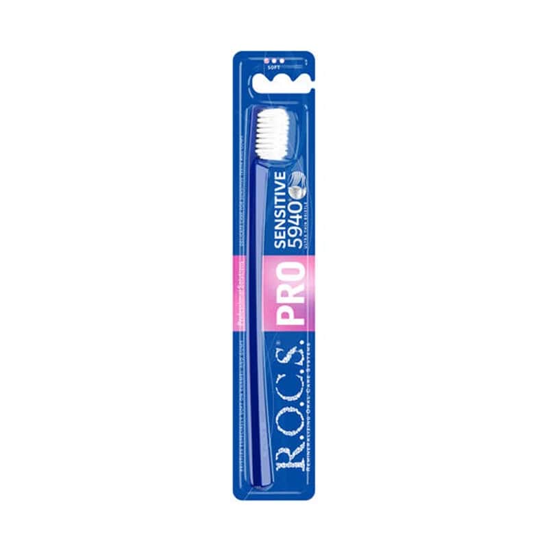ROCS Pro Sensitive Zahnbürste 5940 - Ultra-weiche Borsten