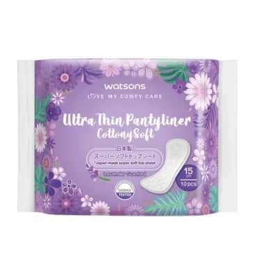 Watsons Baumwollweiche Ultra Dünne Lavendel Duftende Tagesbinden