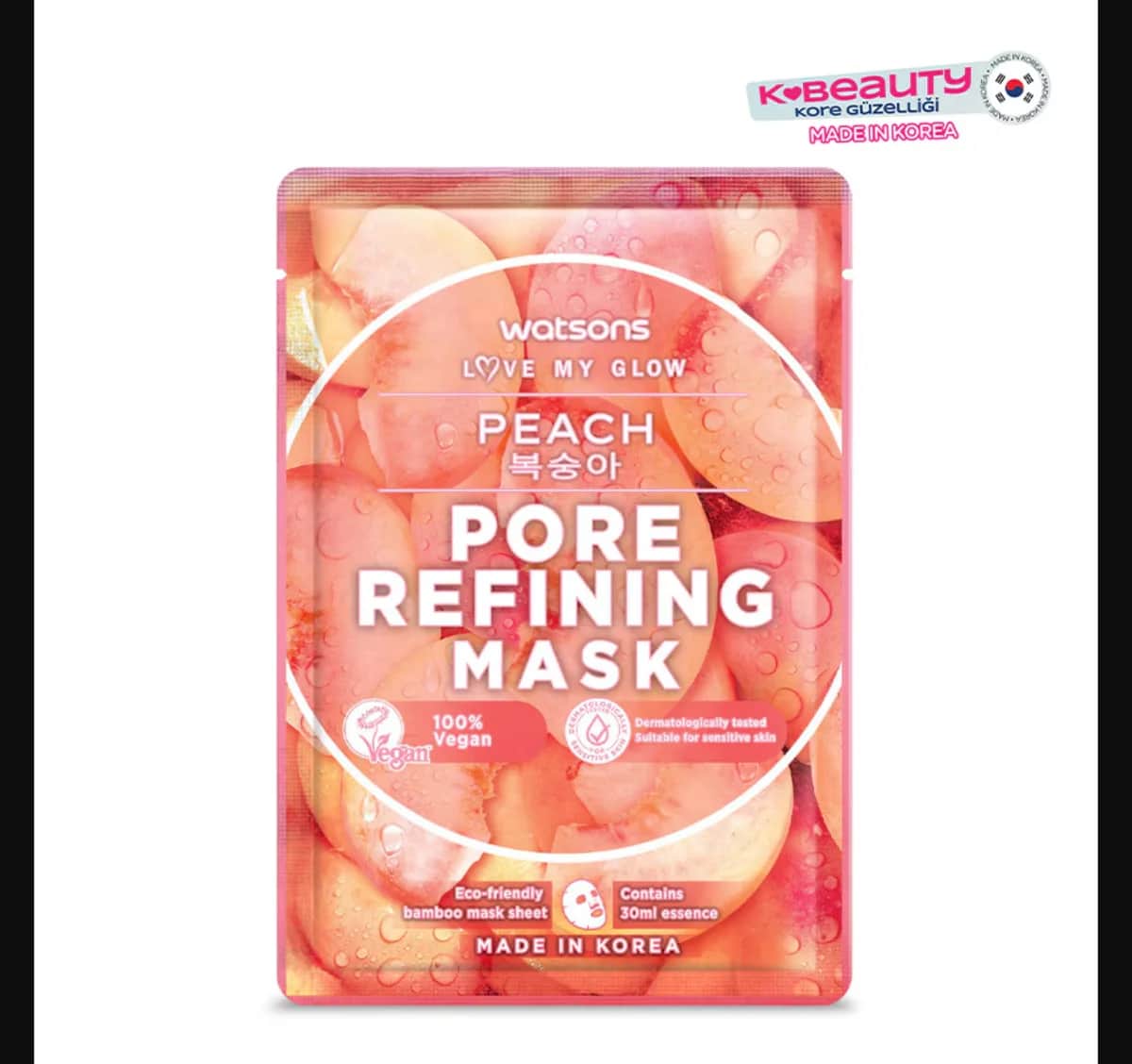 Watsons Pfirsich Pore Tightening Maske - 1 Stück