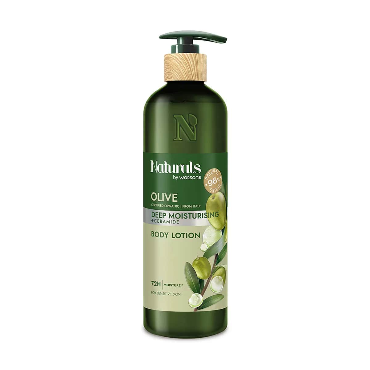 Oliven Körperlotion 490ml von Naturals By Watsons - Feuchtigkeitsspendende Pflege