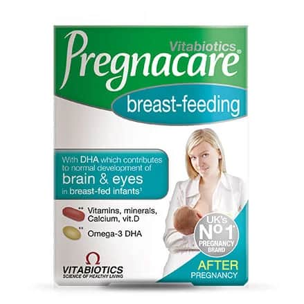 Vitabiotics Pregnacare Omega 3 für stillende Mütter, 56 Tabletten