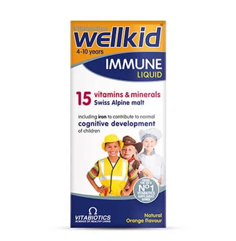 Vitabiotics Wellkid Immune Flüssigkeit für Kinder 150 ml