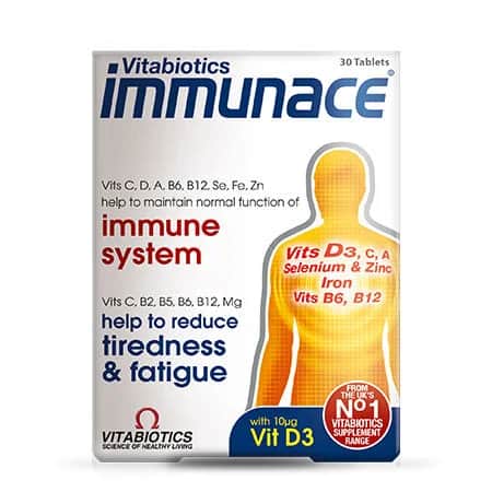 Vitabiotics Immunace Immununterstützung Tabletten - 30 Stück