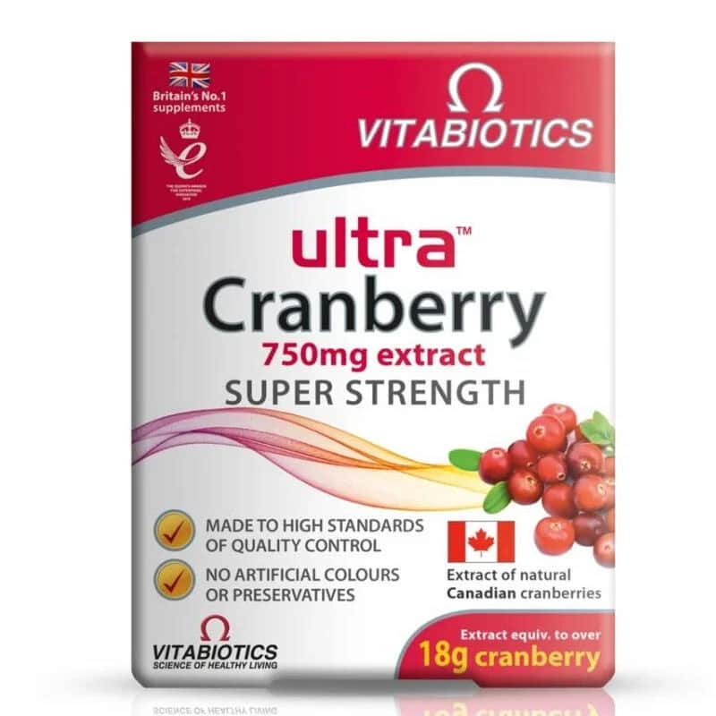 Vitabiotics Ultra Cranberry 750mg