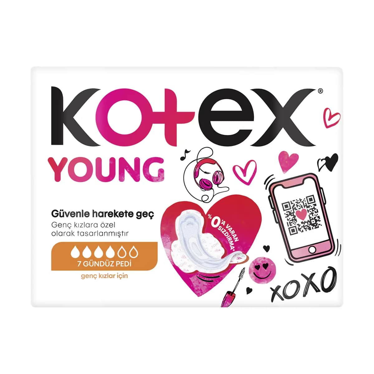 Kotex Young Mädchens Tagesbinden