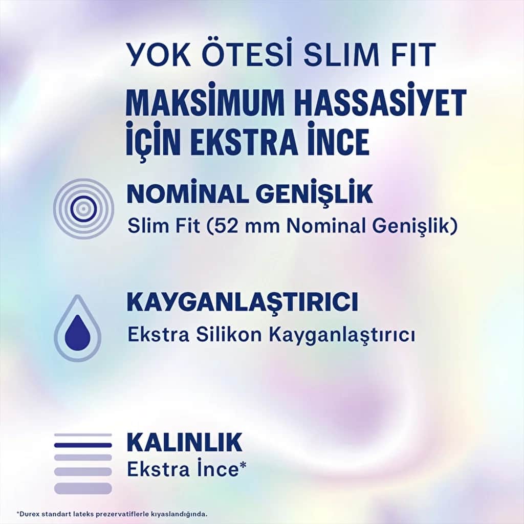 Durex No Limits Slim Fit Kondome