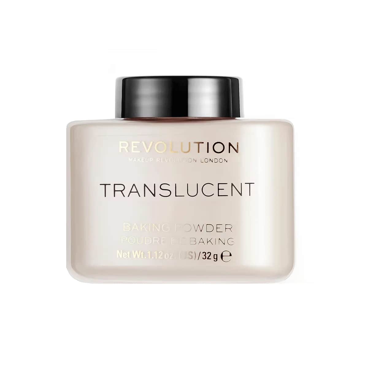 Revolution Translucent Loose Baking Powder - Mattierend &amp; Ölregulierend