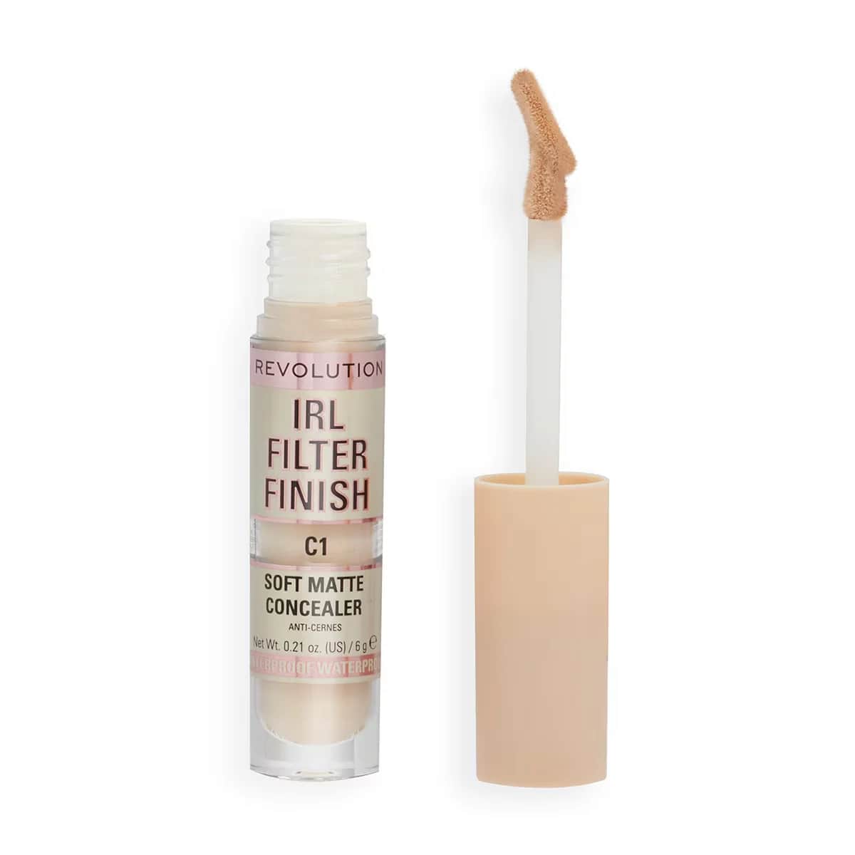 Revolution IRL Filter Finish Concealer C1 - Hohe Deckkraft &amp; Atmungsaktiv