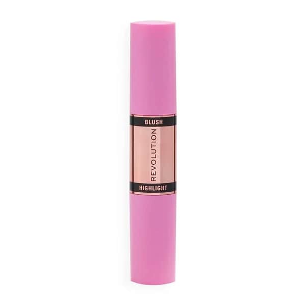 Revolution Champagner Blush &amp; Highlighter Stick - Glow Duo