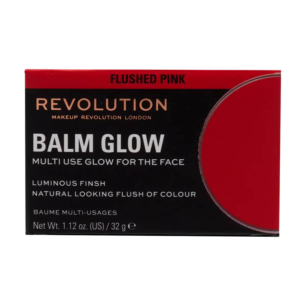 Revolution Glow Balm Blush - Flushed Pink Radiance