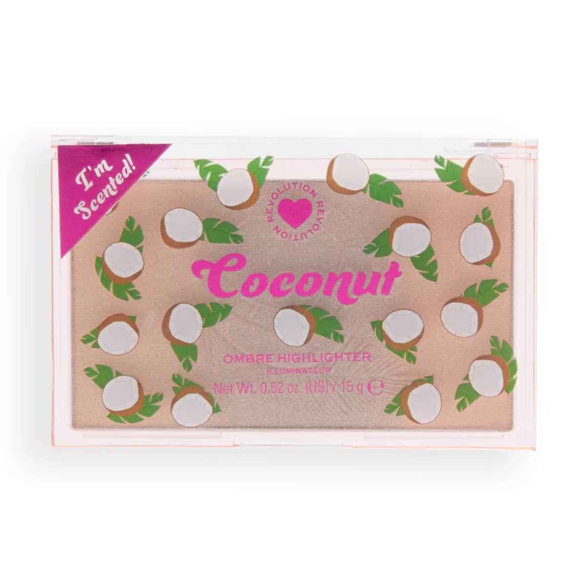 I Heart Revolution Coconut Ombre Bronzer &amp; Highlighter Duo
