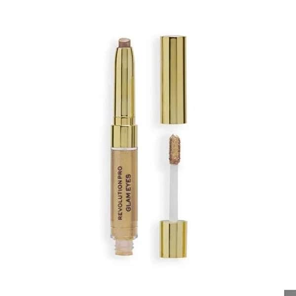 Revolution Pro Glam Lidschatten Duo - 2-in-1 Creme &amp; Glitzer