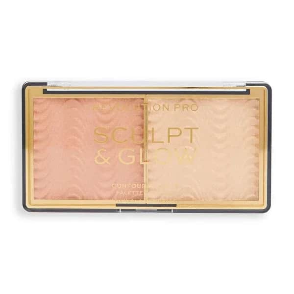 Revolution Pro Sculpt &amp; Glow Highlighter Duo - Vegan &amp; Cruelty-Free