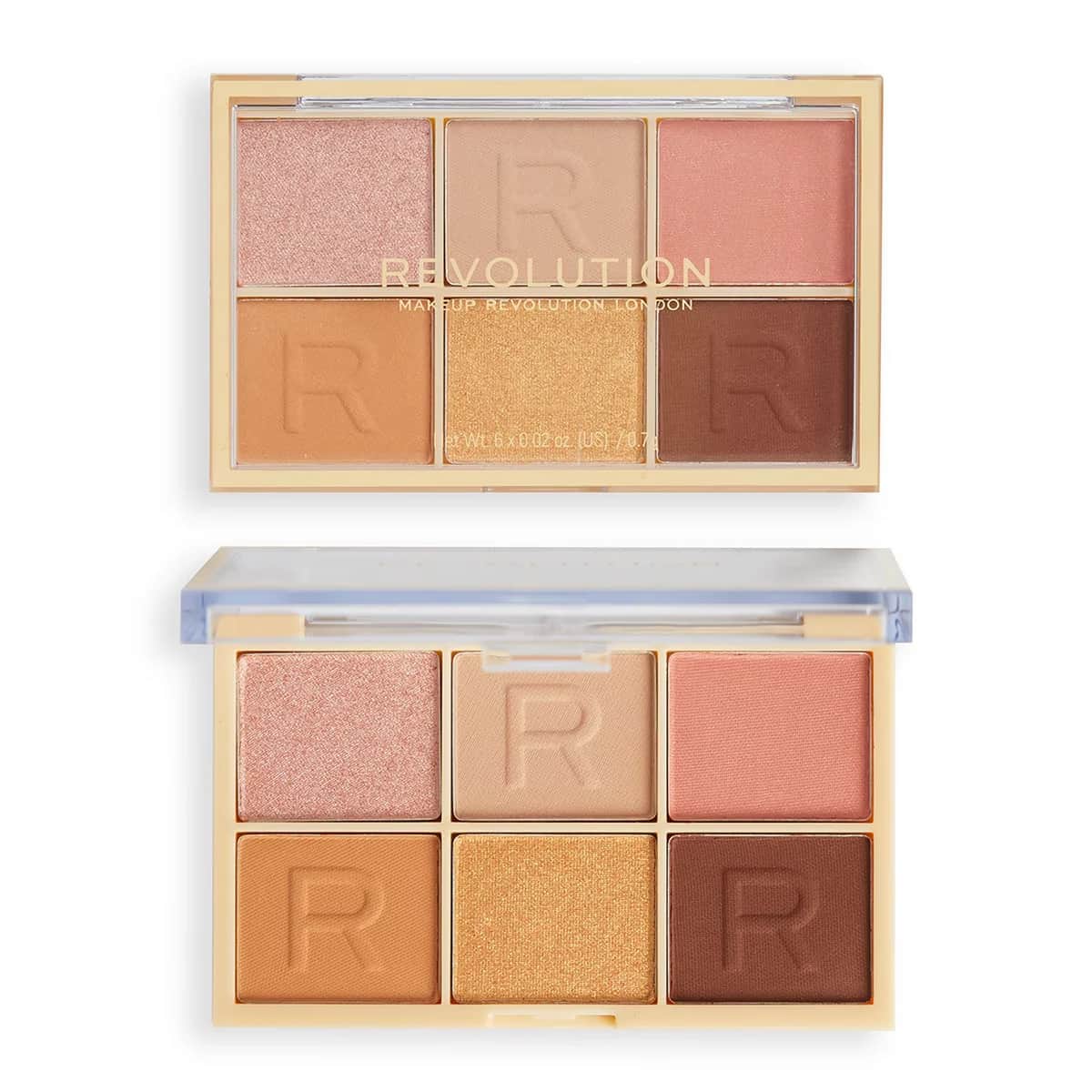 Revolution Mini Reloaded Nude Lidschattenpalette für Reisen