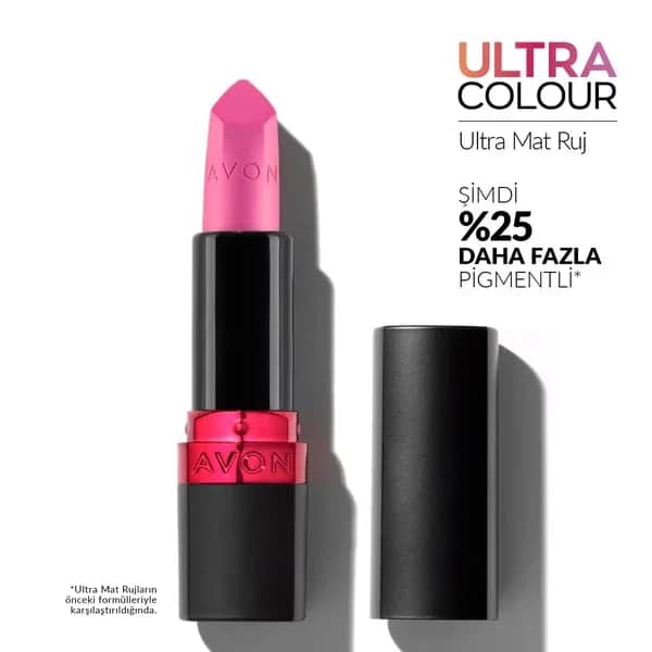 Avon Ultra Matte Lippenstift - Elektrisches Pink