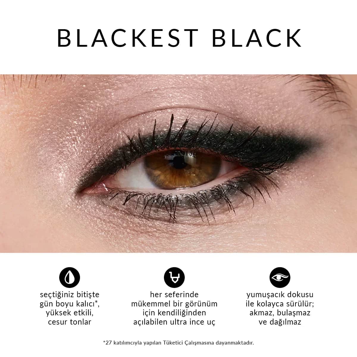 Avon Glimmerstick Lift-Up Eyeliner Schwarz - Langanhaltend &amp; Schimmernd