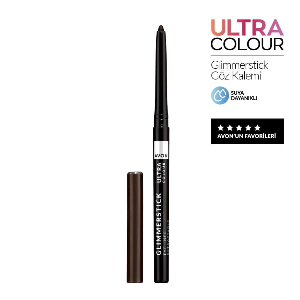 Avon Glimmerstick Cosmic Brown Eyeliner - Langanhaltend &amp; Geschmeidig