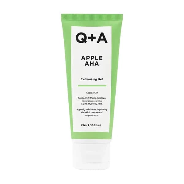Q+A Apfel AHA Peeling Reinigungsgel - 75ml