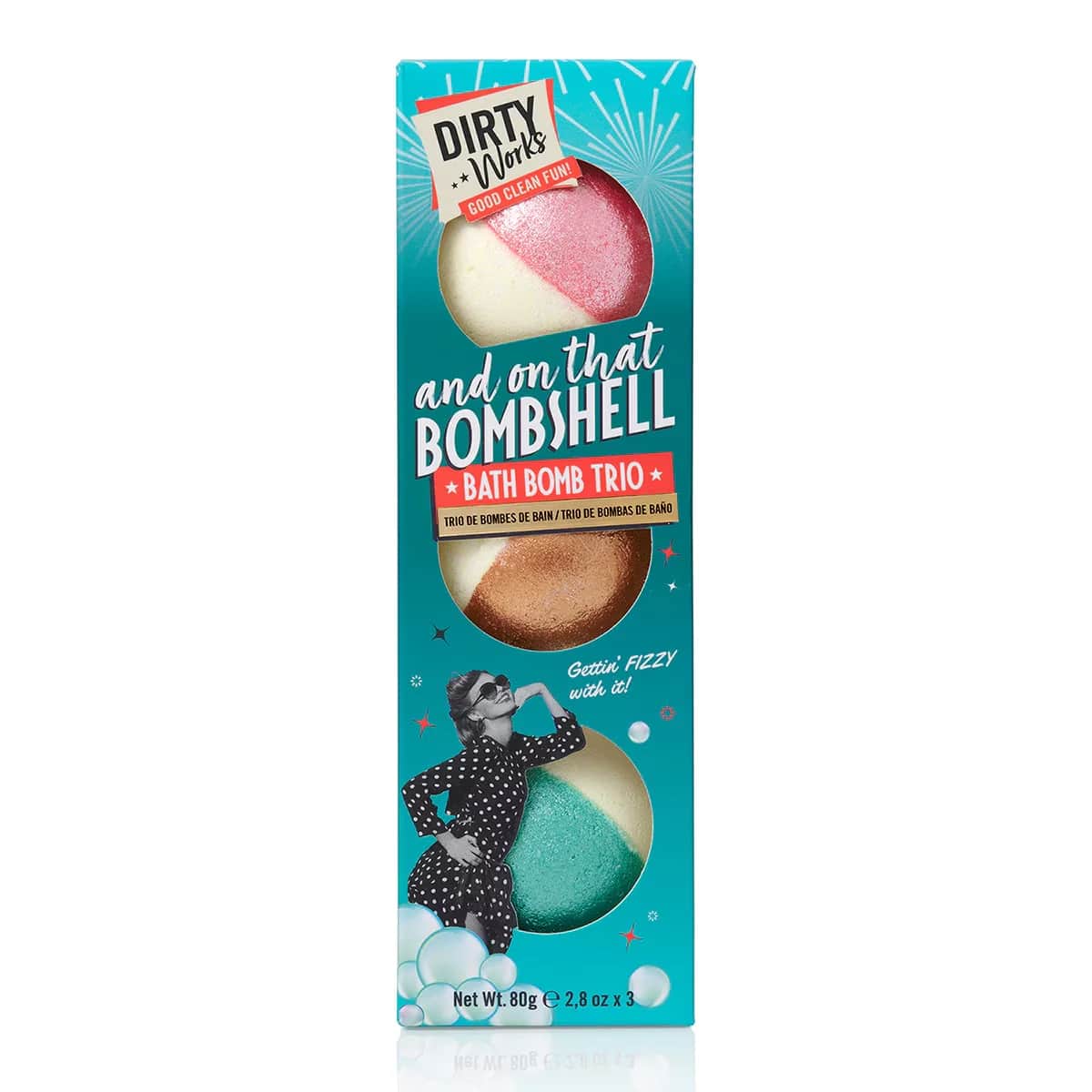 Dirty Works Bombshell Badebälle 3er Pack