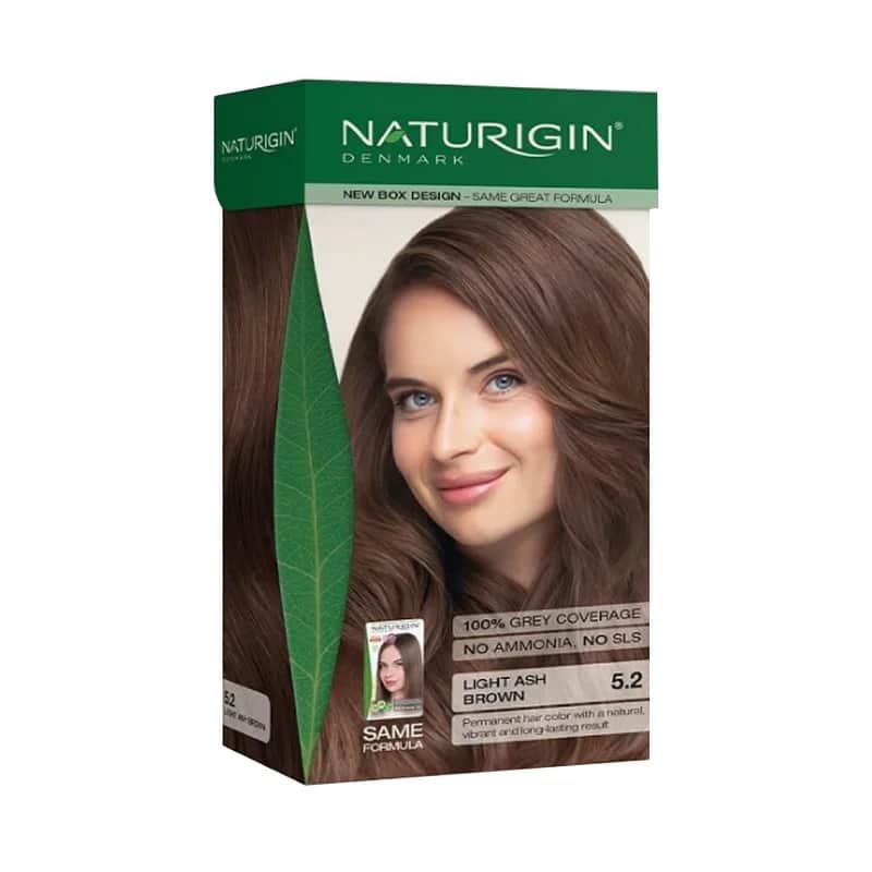 Naturigin Bio-Haarfarbe 5.2 - Hell Aschbraun