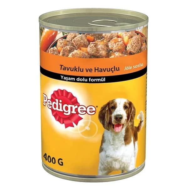 Pedigree Huhn & Karotte Nassfutter für Hunde 400g