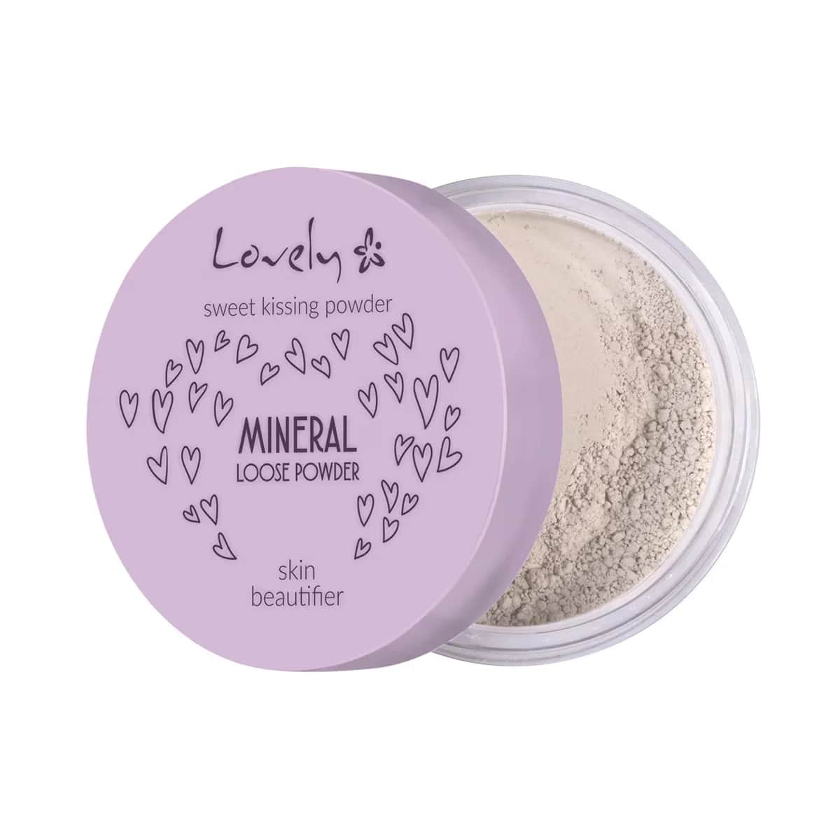 Lovely Mineral Puder - Mattierende Textur für fettige Haut