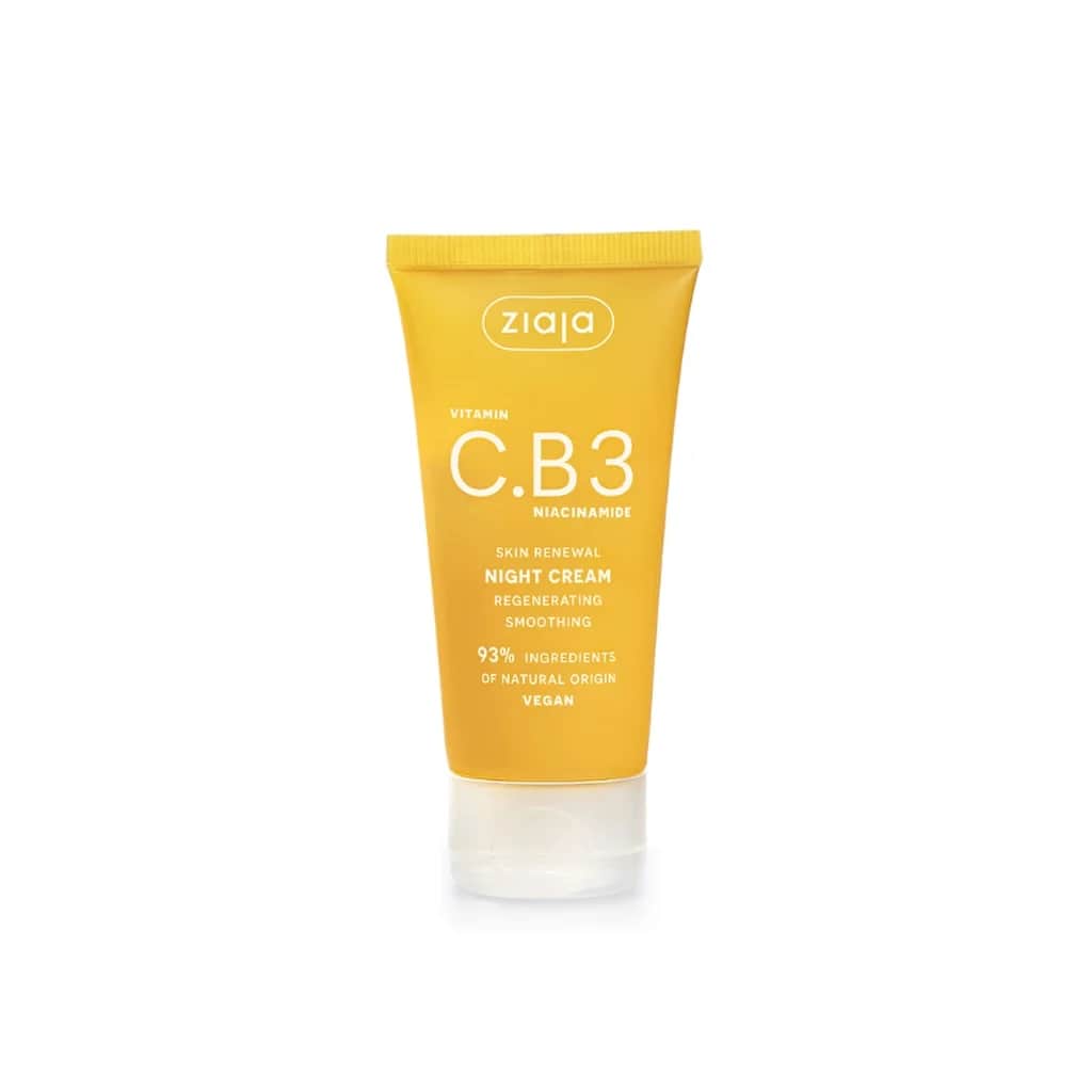 Ziaja Vitamin C.B3 Niacinamid Nachtcreme für strahlende Haut