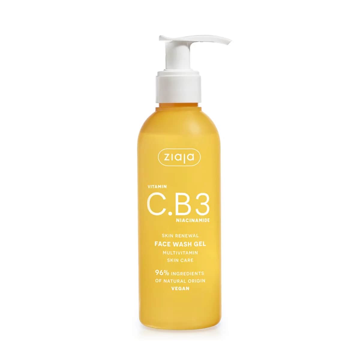 Ziaja Öl-freies Gesichtsreinigungs-Gel mit Vitamin C &amp; B3 190ml