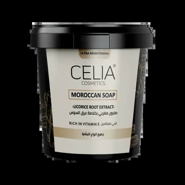 Marokkanische Seife mit Süßholzwurzel-Extrakt 500 ml von Celia