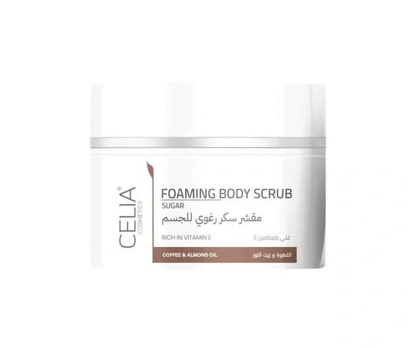Celia Kaffee- und Mandelöl Schaum-Zuckerpeeling 400g von Celia