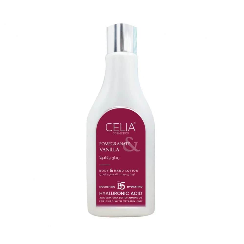 Granatapfel- und Vanille-Körperlotion 200 ml von Celia