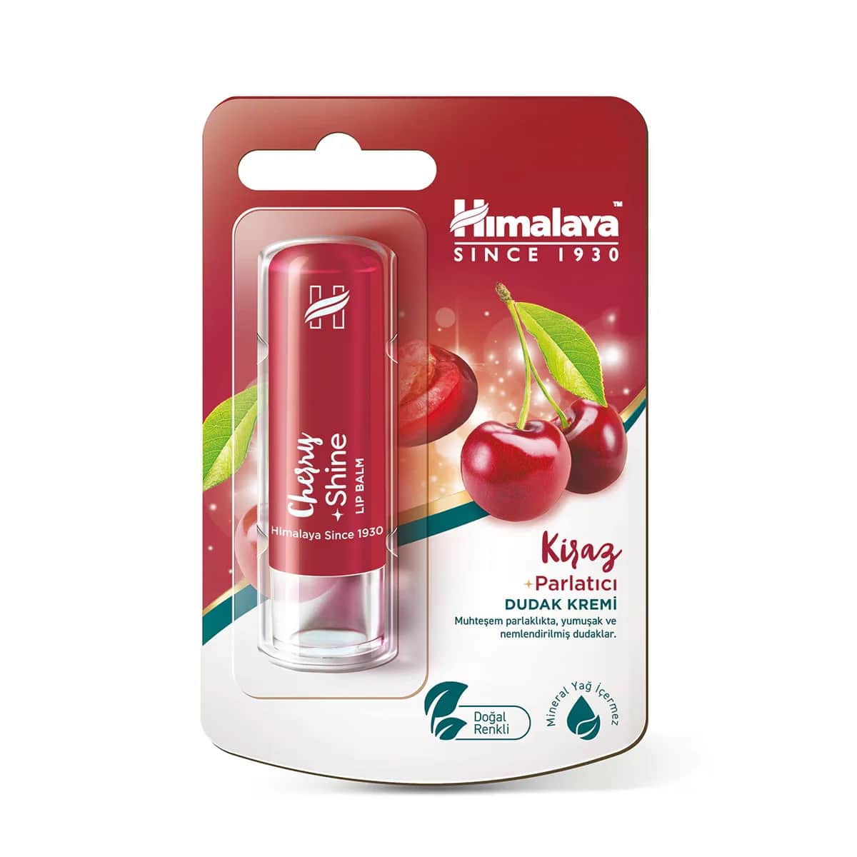 Himalaya Kirsche Lippenpflegecreme - Feuchtigkeit & Glanz 4,5g